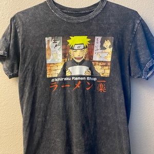Ichiraku Ramen Shop Naruto Shirt Sz S